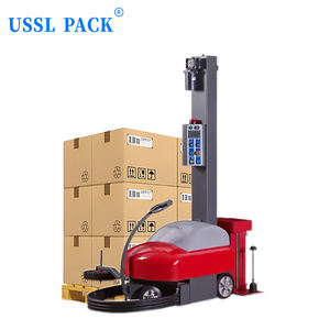 Envolvedora Elástica Eléctrica XT-4510-2 <span class=keywords><strong>sin</strong></span> Límite de Peso o Forma, Máquina Envolvedora de Palés Robótica Móvil Automática para Uso Industrial - Product Image 2