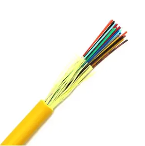 GJPFJH tek modlu 9/125 fiber kablo 36 çekirdekli fiber optik kablo 8.0mm LSZH fiber kablo