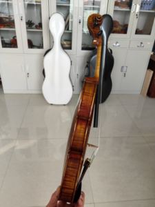 <span class=keywords><strong>Violino</strong></span> Modello <span class=keywords><strong>Guarneri</strong></span> Antico di Qualità con Fiammatura - Product Image 3