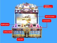 Machine de jeu d'arcade à monnayeur pour 4 joueurs, écran LCD 75 pouces, pour divertissement intérieur, version anglaise