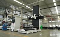 Máquina de Grabado Vertical de 5 Ejes con Cabezal Giratorio de 360 Grados, Función RTCP, Centro de Mecanizado CNC Vertical de 5 Ejes, Router CNC 3D de 5 Ejes