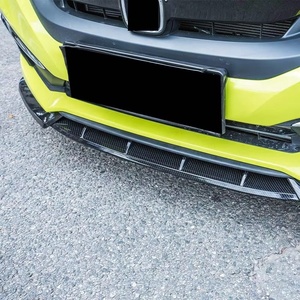 Welta Glossy Black Polished Finish Rear Shovel Bumper Lip <b>Splitter</b> Diffuser ABS Body Kit Protector Spoiler Cover Trim 100% - Product Image 3
