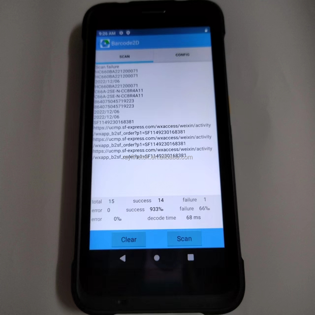 Android 11 High Performance Mobile PDA 4G+64G GPS NFC 2D Barcode Scanner Industrial Logistic Pdas