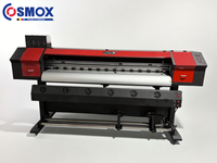 Imprimante rouleau à rouleau de grande taille 1,3 m 1,6 m 1,9 m à solvant écologique/sublimation/UV avec têtes d'impression I3200 pour l'impression publicitaire