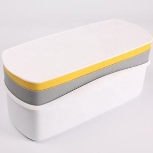 หม้อหุงข้าวพลาสติกสำหรับไมโครเวฟ,หม้อนึ่งอาหารทำจากพลาสติกทนความร้อนพร้อมที่กรอง - Product Image 5