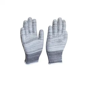 Industrial Use Anti-cut HPPE Level 5 Cut Resistant Antistatic ESD Working Safety Gloves