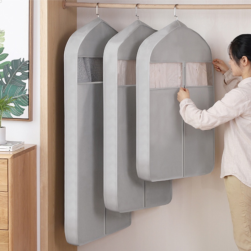 Модный пылезащитный чехол, складной костюм для одежды, защитный мешок для одежды, индивидуальный логотип