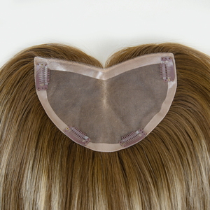 Ingrosso di Fabbrica <span class=keywords><strong>Topper</strong></span> 12A in Capelli Europei Umani 6*6 con Base in Seta e Rete Completa per Donna - Product Image 5