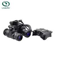Lunettes de vision nocturne à double tube High FOM Gen 2 LinduNV LDNVG31 P43 P45 Phosphore blanc Lunettes tactiques