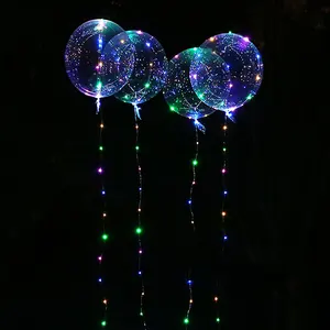 新年热销装饰促销玩具led灯LED气球灯Bobo气球18英寸
