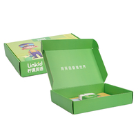 Recycelbare Verpackung Mailing Kleidungs boxen Benutzer definierte Wellpappe Versand verpackung Papier Geschenk boxen mit Logo