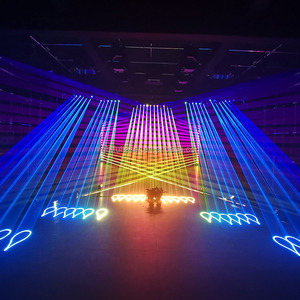 Ligthful 12 Wát DJ Câu lạc bộ ánh sáng laser 12 RGB Heads ánh sáng laser cho Disco Live House trong nhà - Product Image 5