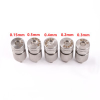 Buse d'atomisation en acier inoxydable 3/16 "filetage irrigation à haute pression refroidissement humidifier buse de brumisation