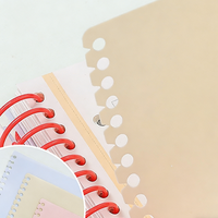 Carnet de notes personnalisé avec couverture en PP imprimée, format A4, reliure spirale, pour étudiants, 120 feuilles, carnet scolaire promotionnel 2026, carnet quotidien
