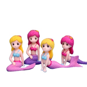Dessin animé sirène Figurine Micro paysage jardinage maison <span class=keywords><strong>Aquarium</strong></span> décoration <span class=keywords><strong>Miniature</strong></span> - Product Image 1