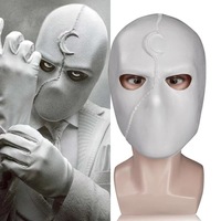 Máscara facial de látex para Halloween, Cosplay de la serie Legends Moon Knight, nueva, gran oferta