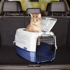 Jaula Transportadora de Plástico Portátil para Mascotas Pequeñas, Aprobada para Transporte Aéreo, Caja de Transporte para Gatos y Perros - Product Image 6