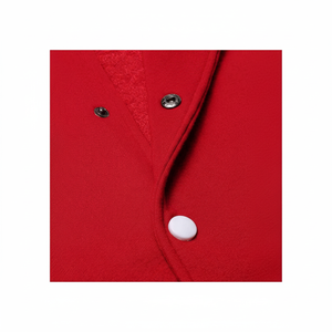 Veste de baseball universitaire en cuir et laine de qualité supérieure pour hommes, personnalisable en gros, design de lettreman de football en toile - Product Image 1