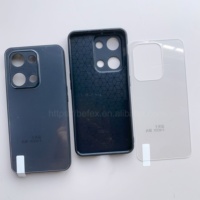 Coque de téléphone personnalisée en TPU+PC noir avec impression UV, antichoc, pour OnePlus ACE 2V