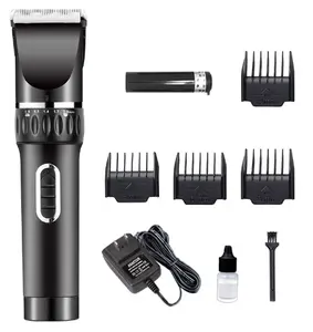 Profissional Cordless Cat Dog Pet Hair Clipper Blade Trimmer Shaver Grooming Kit Clippers Com Lâminas De Metal Para O Cão Gato