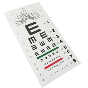 Tabla de Prueba de Agudeza Visual Portátil para Examen Oftalmológico, para Niños y Adultos, Prueba de Distancia y Agudeza Visual, Precio al por Mayor - Product Image 2
