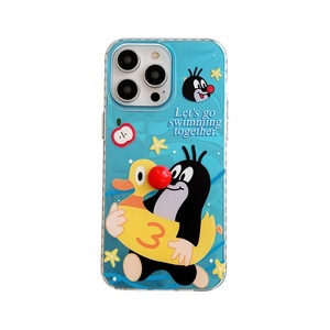 Custodia <span class=keywords><strong>Protettiva</strong></span> per <span class=keywords><strong>iPhone</strong></span> <span class=keywords><strong>XR</strong></span> e Apple 16 Pro con Effetto Ondulato Acquatico e Design Carino a Forma di Talpa Nuotante - Vendita all'Ingrosso - Product Image 4