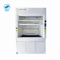 Hotte à fumées chimiques de laboratoire de 1500 mm (5 pieds) avec contrôleur à écran tactile intelligent et armoire de base