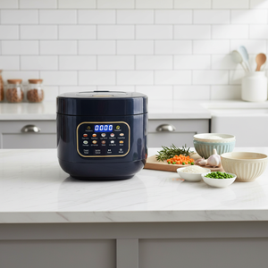 Professional Home Use Smart Rice Cooker Low Sugar Function Touch Screen Ceramic Coating Aluminum Inner Pot Measuring Cu - Product Image 3