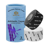 Bande de kinésiologie Leukotape Kira personnalisée en coton rigide pour le sport, avec impression athlétique, pour entraînement croisé, avec logo personnalisable