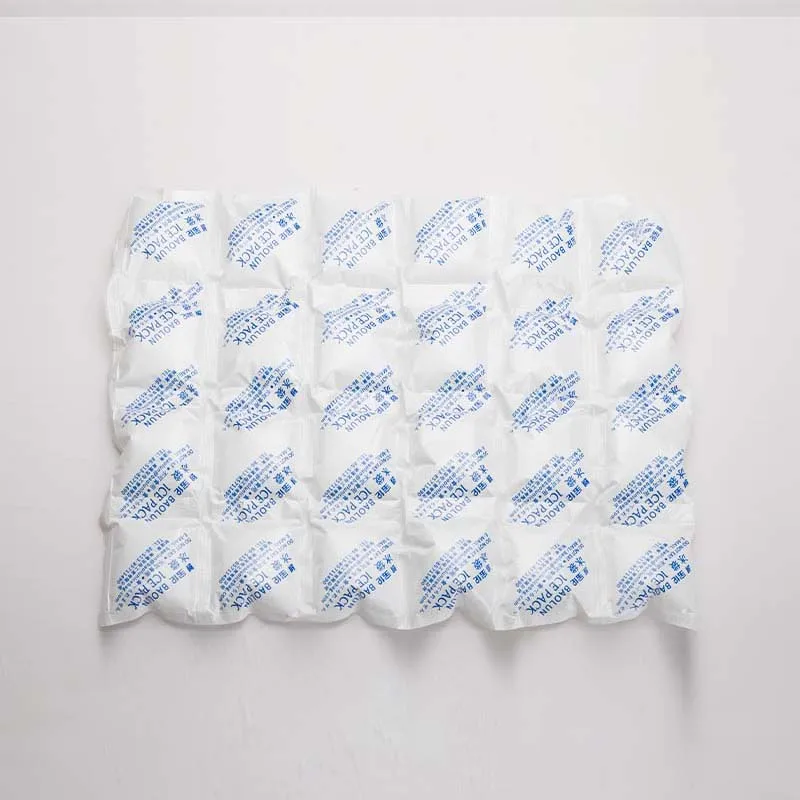 BAOLUN Light Weight Auto Soaking Ice Pack, Ice Pack Sheet For Sea Food Delivery Keep Fresh