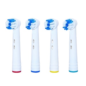 Testine di ricambio per spazzolino doppio pulito orale <span class=keywords><strong>B</strong></span> <span class=keywords><strong>compatibili</strong></span> con lo spazzolino elettrico USB realizzato in materiale resistente in setola - Product Image 2