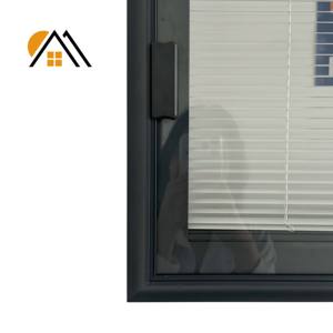Stores verticaux à commande magnétique en alliage d'aluminium à simple vitrage, pare-soleil en verre, haute transmission lumineuse, insonorisés - Product Image 4