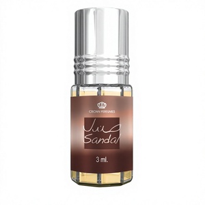 Al Rehab Sandal 3ml Aceite de Perfume Concentrado Amaderado en Roll-On con Fragancia de Lujo de Larga Duración - Product Image 1