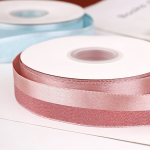 Satin Ribbon 1X320 Solid Color Wedding Gift Decor Apparel Home Textile Use - Product Image 3