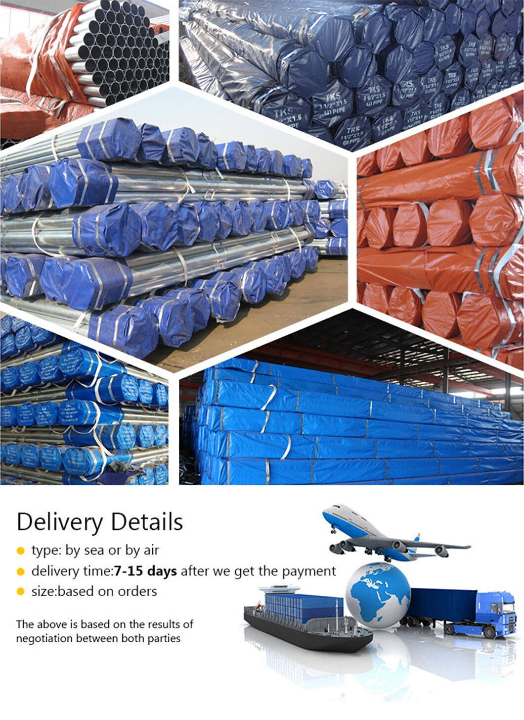 SUS ANSI ASTM Standard 200 Series 300 Series Hot Rolled Cold Rolled Stainless Steel Pipe