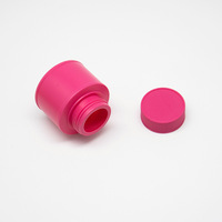 Bouteille de 100 ml pour dissolvant de vernis à ongles, flacon de recharge en plastique, emballage pour nail art, flacon d'acétone avec opercule en aluminium