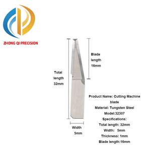 Cuchilla de Vibración Multifuncional <span class=keywords><strong>EMMA</strong></span> 32307, Cuchilla de Repuesto Universal para Cortar Cuero, Espuma y Materiales para Calzado - Product Image 2