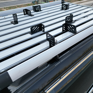 <span class=keywords><strong>Portapacchi</strong></span> Universale in Acciaio al Carbonio con Supporti per Fusti d'Olio, <span class=keywords><strong>Accessori</strong></span> <span class=keywords><strong>Auto</strong></span> Fuoristrada Stile Sportivo con Design Paraurti - Product Image 2