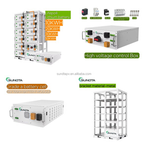 Système de stockage d'énergie résidentiel hybride 100KW 200KW 30KW, système solaire pour entreprises commerciales, industrielles et agricoles à vendre - Product Image 2
