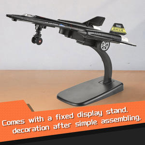 Modèles de voitures en alliage son et lumière 2023, modèles de voitures en métal moulé sous pression, avions en métal moulé sous pression, jouets pour enfants et adultes - Product Image 6