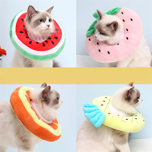 Fruit Elizabeth <span class=keywords><strong>Collar</strong></span> Quirúrgico Gato perro Ajustable Gato Cono <span class=keywords><strong>Collar</strong></span> Suave después de la cirugía - Product Image 3