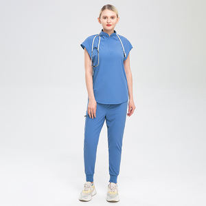 Uniforme de enfermera de alta calidad, uniforme médico barato, ropa de Hospital, uniforme para mujer y hombre, conjunto de Top y pantalones, ropa médica - Product Image 3
