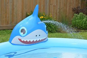 สระน้ำเป่าลมทรงกลมสำหรับเด็ก Jilong Avenli 17822 รุ่น Sunclub Spray Shark ขนาด 1.9 ม. x 47 ซม. ทำจาก PVC สำหรับใช้งานกลางแจ้ง - Product Image 3