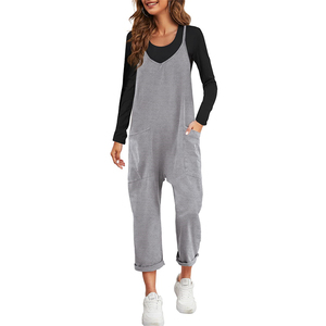 Ladies Casual Loose Leg <strong>Baggy</strong> <strong>Dungarees</strong> Overalls Jumpsuits Fashionable One Piece Jumpsuit <strong>Women</strong> Plus Size - Product Image 4