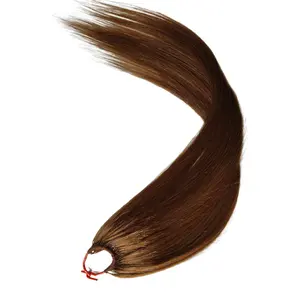 畅销优质俄罗斯人头马头发处女生100% 人发羽毛接发