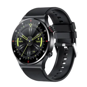 Qw33 jam tangan pintar panggilan Bluetooth jam tangan pintar tahan air pelacak kebugaran layar Hd besar penghitung langkah olahraga untuk pria 7