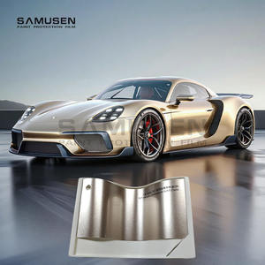 300 + 색상 옵션 자동차 랩 비닐 장식 필름 색상 변경 PPF 페인트 보호 PVC PET 자동차 필름 - Product Image 1