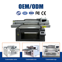Impresora UV de Formato Grande 6090, Máquina Comercial Multifuncional de Inyección de Tinta para Impresión a Todo Color en Acrílico, Vidrio y PVC