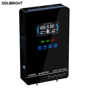 Onduleur solaire hybride monophasé CA 4 kW US 110 V 120 V, tension <span class=keywords><strong>de</strong></span> batterie 24 V, hors réseau/sur réseau, MPPT, onduleur CA à onde sinusoïdale pure - Product Image 3