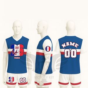 Nuevo Artículo: Elegante Camiseta de la Copa Mundial de Fútbol de Barcelona 2026 para Aficionados al Fútbol, 100% Poliéster Transpirable, Ropa de Verano - Product Image 2